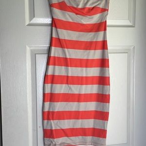 Bebe strapless dress